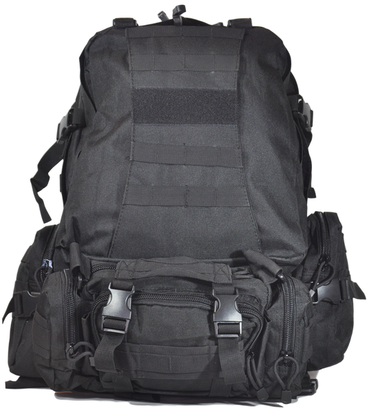 Tactical 365 Large Backpack Bug out Bag 3 Day Size Black